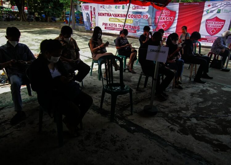 Potret PMI Kota Tangerang Gelar Vaksinasi untuk Masyarakat Umum