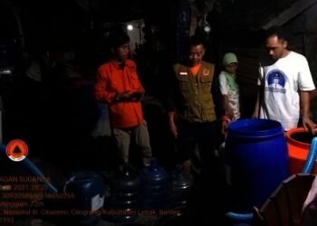 Lima Kampung di Lebak Krisis Air Bersih, 257 KK Terdampak