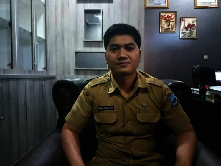 Kepala Bagian (Kabag) Unit Kerja Pengadaan Barang dan Jasa (UKPBJ) Kabupaten Serang, Febrian Rifera. (SIDIK/SATELITNEWS.ID)