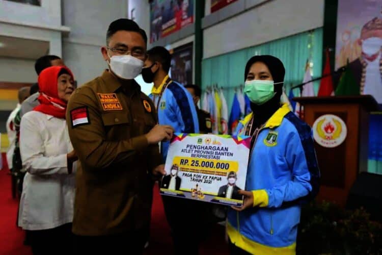Kontingen PON Banten Dibubarkan, Bonus Dibagikan