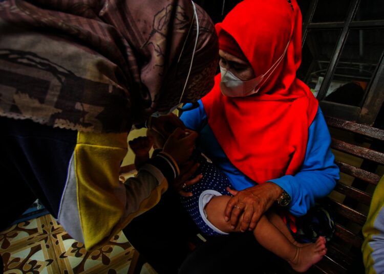 Potret Imunisasi Balita Secara Door to Door di Kota Tangerang