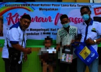 Komunitas UMKM Pasar Lama Tangerang Gelar Khitanan Massal