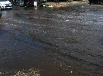 Akses Jalan Perumahan Borobudur Tergenang, Ini Respon DBMSDA Kab Tangerang