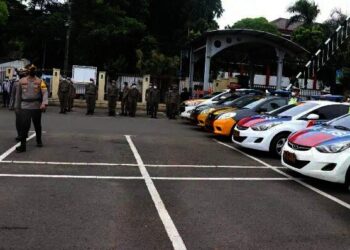 Polrestro Tangerang Kota Tilang 387 Kendaraan Dalam Operasi Zebra 2021