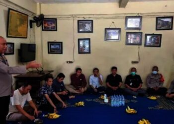 Sambangi Pokja WHTR, Kapolres Bandara Soetta Nikmati Menu Sayur Asem