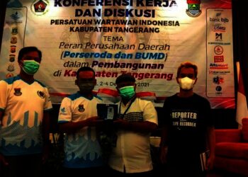 PWI Kabupaten Tangerang Launching Website Organisasi