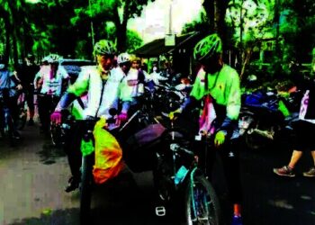Dua Warga Tangsel Berangkat Haji dengan Gowes Sepeda