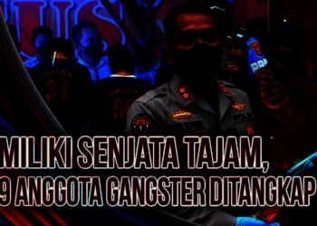 Video Polisi Tangkap 9 Anggota Gangster yang Bikin Resah di Tangerang 
