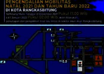 Akses ke Alun-alun Rangkasbitung Saat Pergantian Tahun Dialihkan, Ini Rutenya