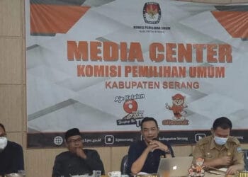 KPU Kabupaten Serang, menggelar Rakor persiapan Pilkada tahun 2024 mendatang. (ISTIMEWA)