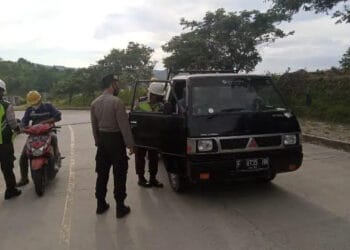 Area Keluar Masuk PT Cemindo Gemilang Lebak Dijaga Ketat Polisi, Ini Alasannya