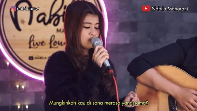 Lirik Lagu Denting – Nabila Maharani  