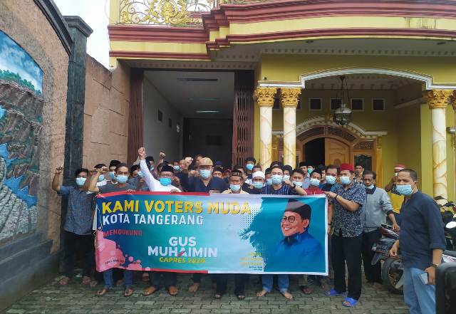 Voters Muda Kota Tangerang Deklarasikan Muhaimin Iskandar Sebagai Capres 2024