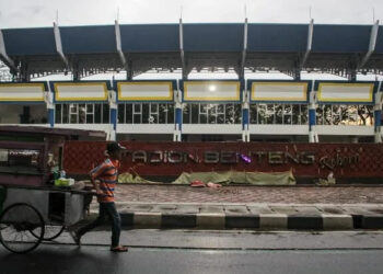 Ditarget Rampung Akhir Desember 2021, Pengerjaan Stadion Benteng Tambah Waktu 55 Hari