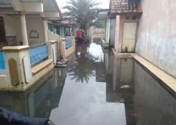 Penderitaan Belum Berakhir, Warga Kampung Gaga Kembali Kebanjiran