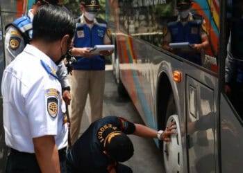 Dishub Kabupaten Tangerang Periksa Puluhan Bus Rosalia Indah, Ada Apa?