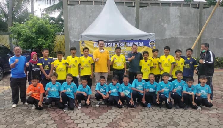 Dilepas Wakil Wali Kota Sachrudin, SSB Imadara Targetkan Juara KSSI