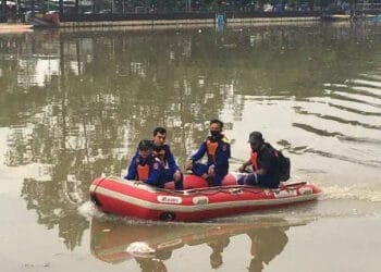 Jasad Pria Misterius yang Ceburkan Diri ke Sungai Cisadane Belum Ditemukan