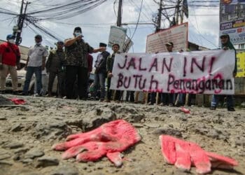 Dinas PUPR Kota Tangerang Janjikan Perbaikan Jalan Garuda Batuceper Akhir Juli 2022