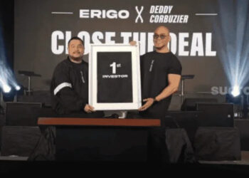 Deddy Corbuzier Jadi Investor Erigo, Benamkan Duit 10 M Lebih