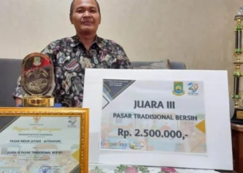 Pasar Induk Jatiuwung Raih Penghargaan Pasar Tradisional Terbersih dari Pemkot Tangerang