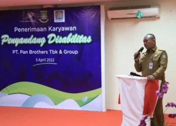 Penyandang Disabilitas Kota Tangerang Dijembatani Bekerja di PT PAN Brothers