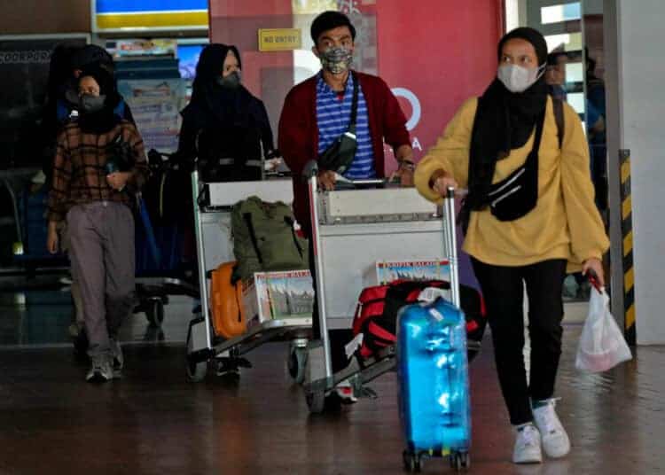 Foto Arus Balik di Bandara Soekarno Hatta Tangerang
