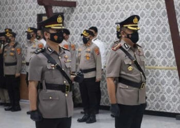 Sertijab Kapolres Serang Kota, Rabu (11/5/2022). (ISTIMEWA)