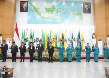 Dilantik jadi Penjabat Ketua TP-PKK Banten, Tine Al Muktabar Fokus Masalah Stunting