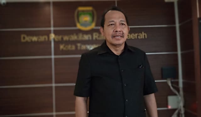 Wakil Ketua Komisi III DPRD Kota Tangerang Anggiat Sitohang. MADE/SATELIT NEWS.ID