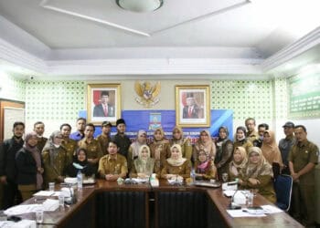 Tenaga Pengelola Perpustakaan di Kabupaten Serang, ikut pelatihan, Selasa (28/6/2022). (ISTIMEWA)