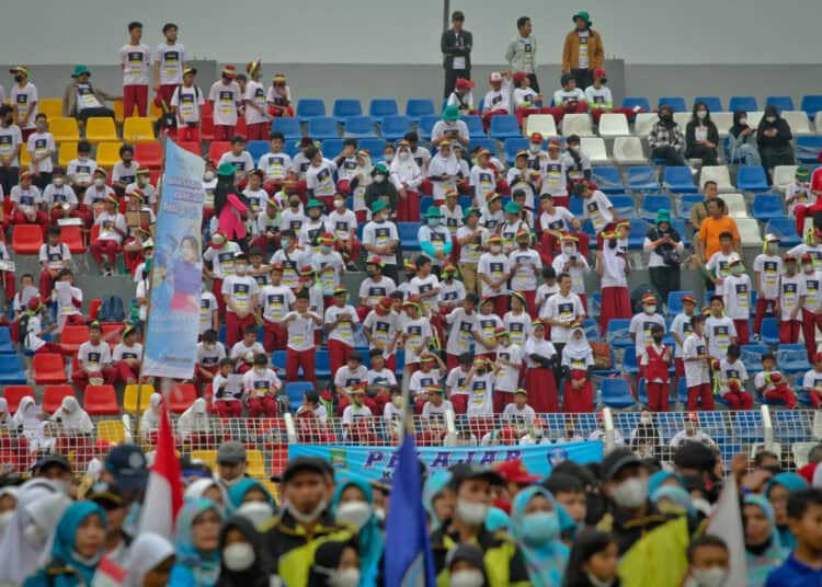 Foto Pembukaan O2SN dan FLS2N Kota Tangerang 2022
