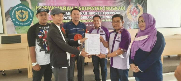 Perpani Kabupaten Tangerang Punya Ketua Baru, Begini Janjinya