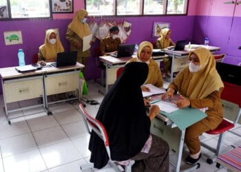 Foto Hari Pertama PPDB di SDN Tangerang 3