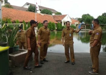 SMAN 4 Tangsel Kebanjiran, Pemkot Segera Normalisasi Saluran Air