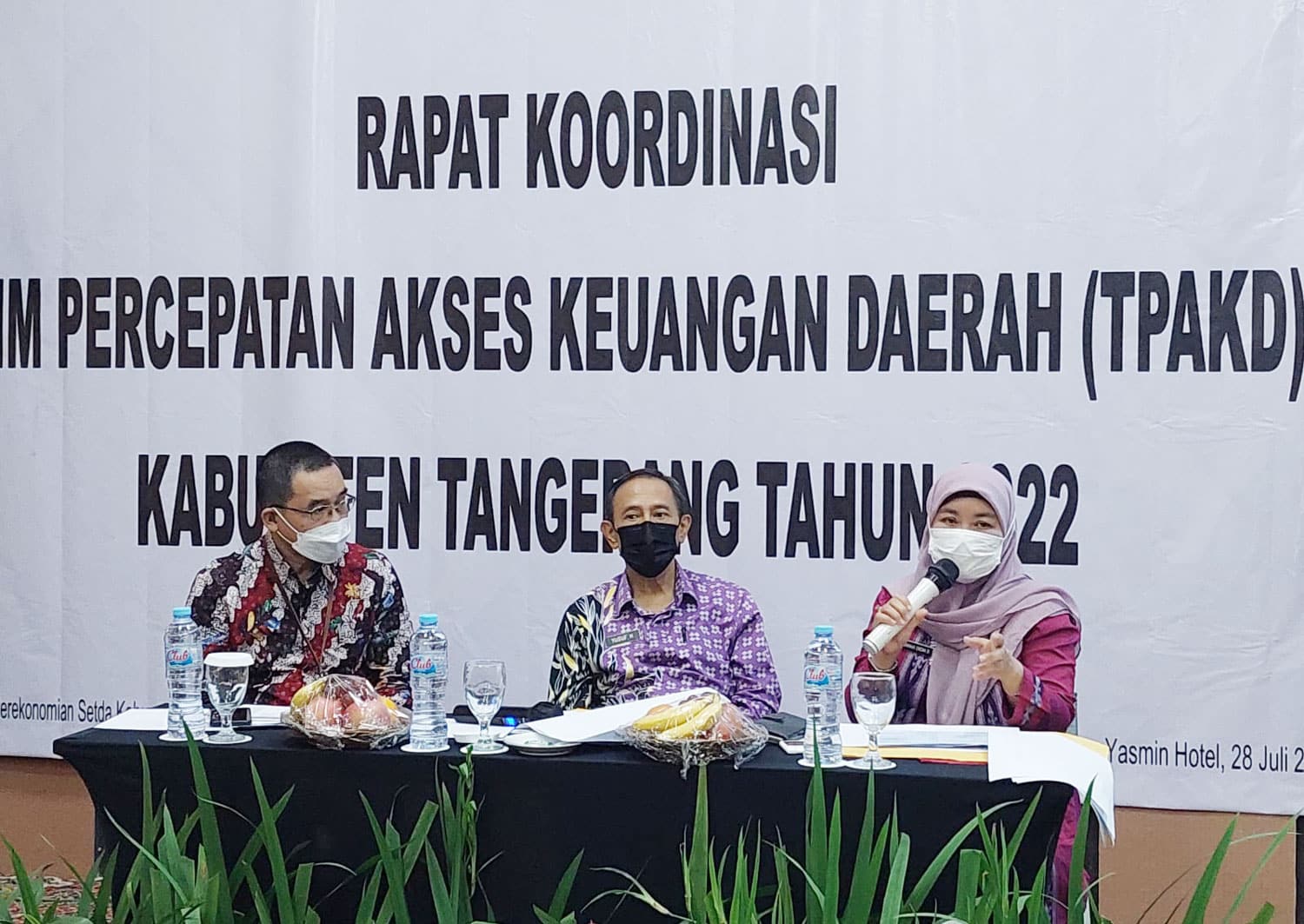 TPAKD Kabupaten Tangerang Gelar Rakor Bersama OJK