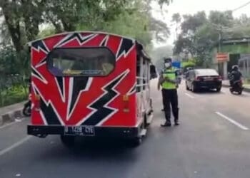 Cegah Kecelakaan Maut, Odong-odong di Tangerang Dirazia