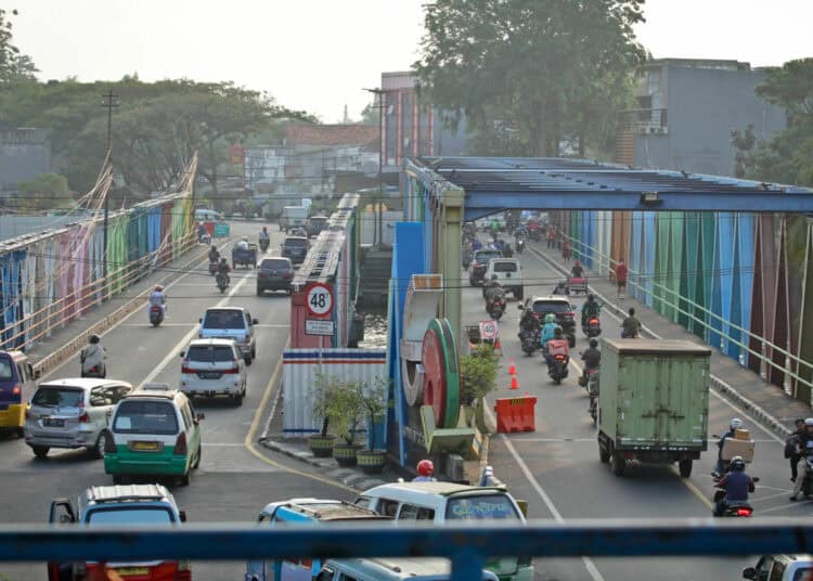 Foto Rencana Perbaikan Jembatan Cisadane Tangerang