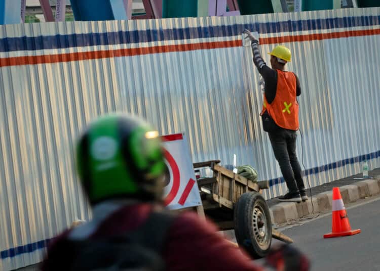 Foto Rencana Perbaikan Jembatan Cisadane Tangerang