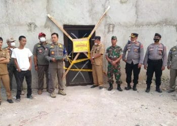 Tak Berizin, Jual Miras Serta Diduga Ada Praktik Prostitusi, Tempat Hiburan di Lebak Ini Ditutup