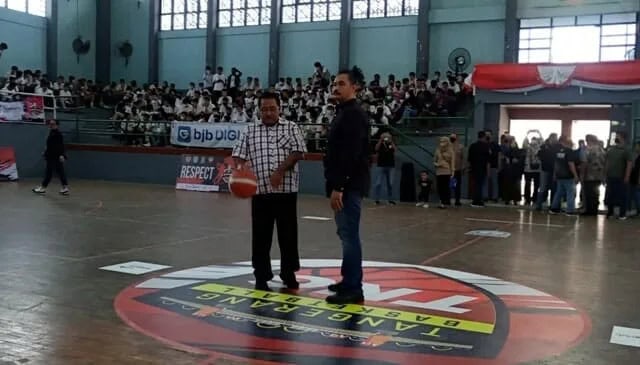 Ratusan Pelajar SMP dan SMA di Kota Tangerang Ikut Kejuaraan Perbasi Cup 2022