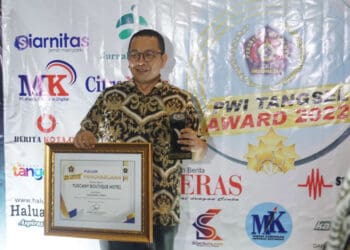 Tuscany Boutique Hotel Raih Penghargaan PWI Tangsel Award 2022