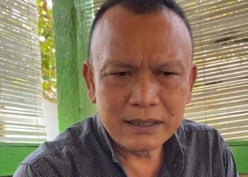 Ketua Laksar Berkah Pandeglang, H. Udin Saprudin. (NIPAL SUTIANA/SATELITNEWS.ID)