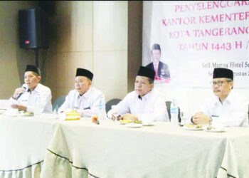 Kemenag Tangsel Evaluasi Penyelenggaraan Ibadah Haji