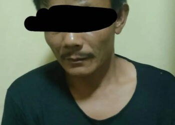 Pelaku pencabulan diamankan ke Mapolres Pandeglang. (ISTIMEWA)