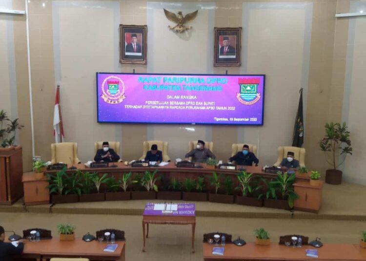 APBD Perubahan Kabupaten Tangerang Tahun 2022 Sebesar Rp 7,14 Triliun Disetujui