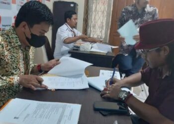 Para pelamar calon anggota Panwascam, di Bawaslu Pandeglang, sedang berlangsung hingga hari ini (27/9), Senin (26/9/2022). (ISTIMEWA)