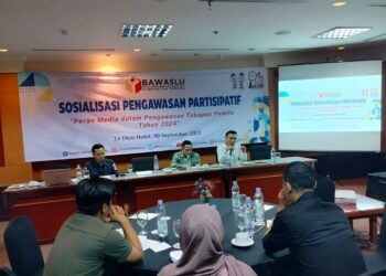 Sosialisasi pengawasan partisipatif, Bawaslu Kabupaten Serang. (ISTIMEWA)