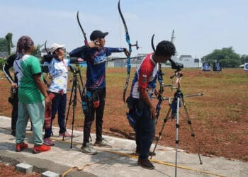 Perpani Kabupaten Tangerang Benahi Teknik Memanah Atlet