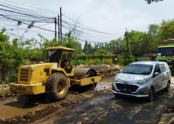 Perbaikan Jalan Perancis, Kecamatan Benda Ditargetkan Rampung Akhir 2022